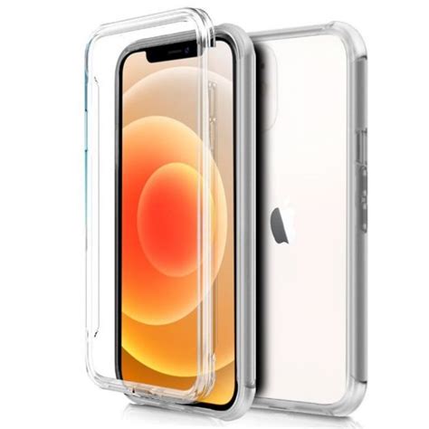 Cool Funda Silicona D Transparente Trasera Y Delantera Iphone Mini