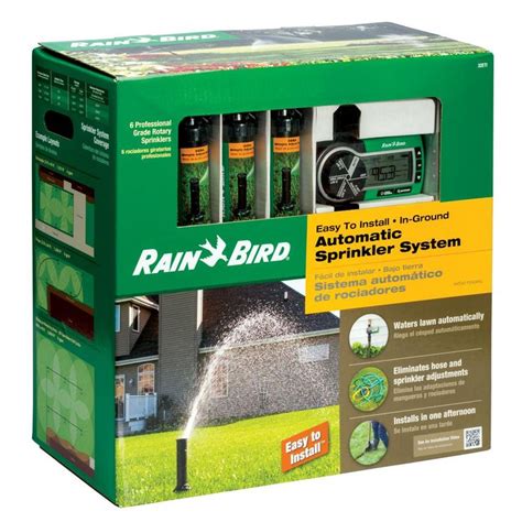 Rain Bird Easy to Install In-Ground Automatic Sprinkler System-32ETI ...