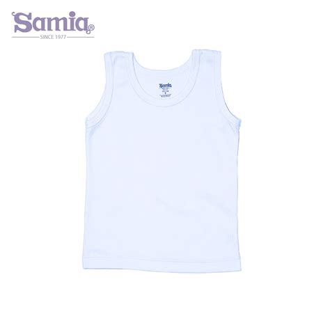 Camiseta lisa - color Blanco - Samia El Salvador