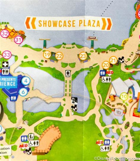 Were Loving This Small Addition On The Epcot Flower And Garden Map