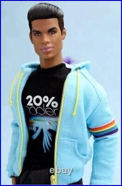 Rainbow Dash MLP Sonic Rainboom 92 Rare Fashion Royalty Integrity Homme Nude Fashion Royalty Doll