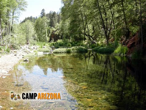 Cave Springs Campground Oak Creek Camp Arizona