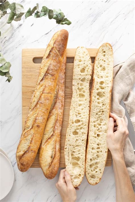 Sourdough Baguettes Feasting At Home