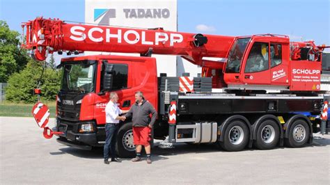 EINSTEIGEN UND LOSLEGEN SCHOLPP Kran Transport GmbH