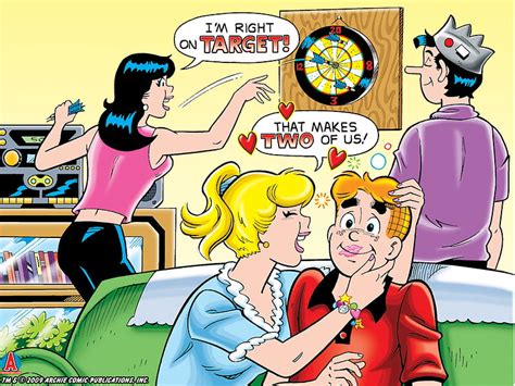 Bulls Eye Comic Veronica Betty Archie Jughead The Archies Hd