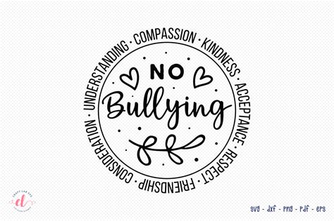 No Bullying SVG Anti Bullying SVG Graphic By CraftlabSVG Creative