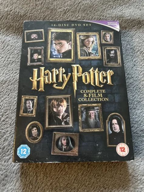 HARRY POTTER Complete 8 Film Collection 16 Disc S DVD Box Set EUR 6