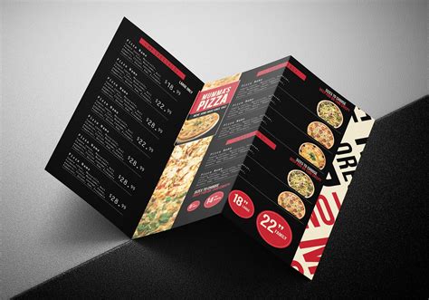 Trifold Restaurant Menu Template