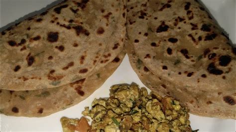 Egg Bhurji Paratha Recipe YouTube