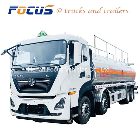 Carbon Steel Aluminum Stainless Steel Gas Tank Truck Fuel Tanker Truck Transportation For Oil