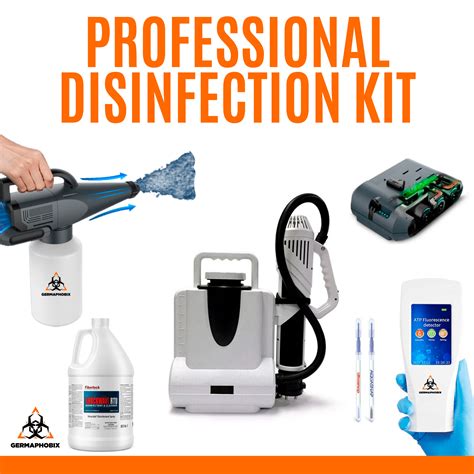 Professional Disinfection Kit Germaphobix