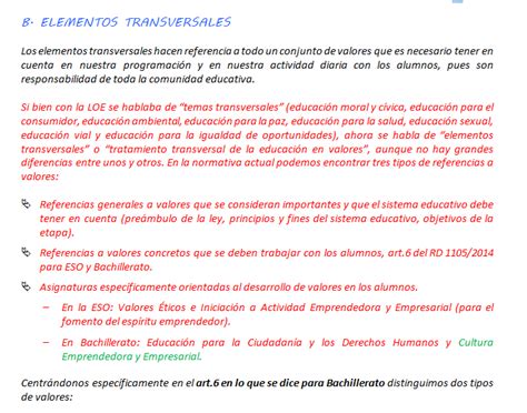 Programación Economía 1º Bachillerato Lomce Para Profes De Economía