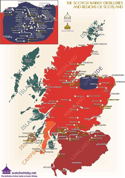 Regional varieties and distilleries of Scotch Whisky [800x1135] : MapPorn