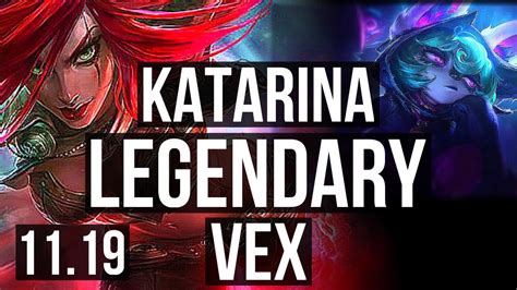 Katarina Vs Vex Mid Rank 5 Kata 16 3 9 Legendary 400 Games Kr