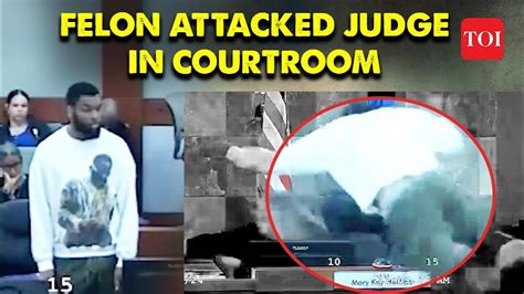 Viral video: Three-time felon attacked Nevada Judge Mary Kay Holthus ...