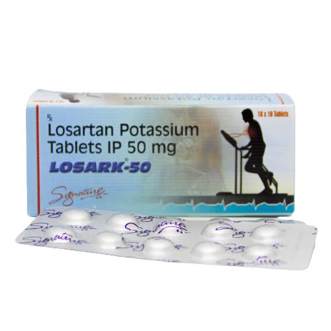 Losark 50 Losartan Potassium Tablets Prescription Treatment