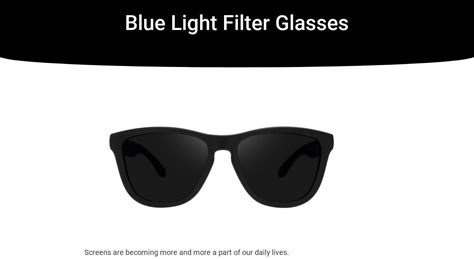 Blue Light Filter Glasses Iristech