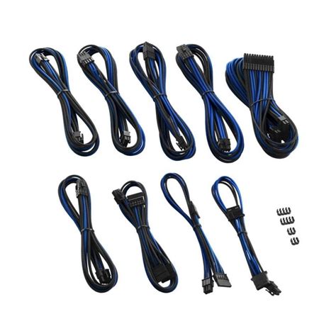 Cablemod Modmesh Pro Kit De Cables Negro Azul Para Fuente De