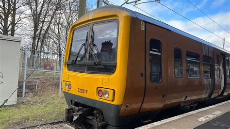 West Midlands Railway Class 323 EMU 323 217 Sutton Coldfield To