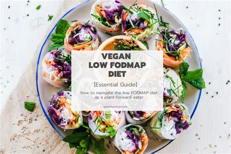 Vegan Low Fodmap Diet Gozzi Nutrition