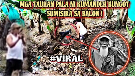 MGA TAUHAN NI KUMANDER BUNGOT NAAKTOHAN NAMIN PAKTAY VIRAL