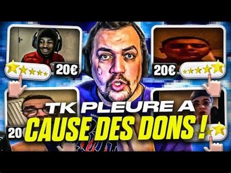 TK PLEURE À CAUSE DES DONS UN ABONNÉ LEAK ENCORE SON NUMÉRO