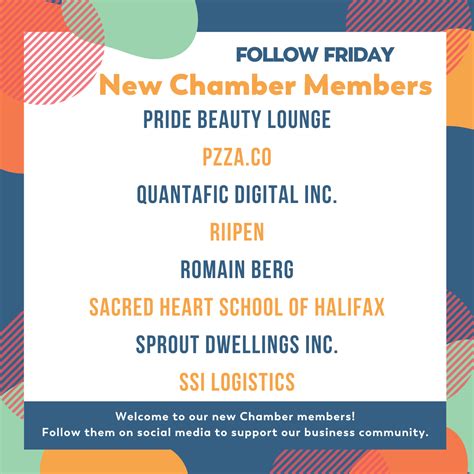 Halifax Chamber On Twitter Welcome To Our New Chamber Members They