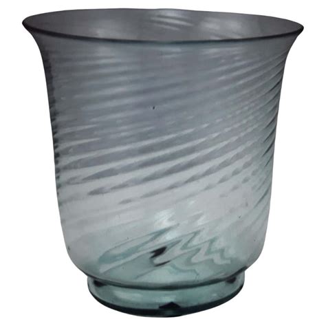 Art Glass Swirl Vase 255 For Sale On 1stdibs Vintage Swirl Glass Vase Blue Swirl Vase