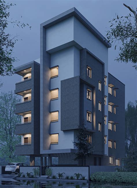 exterior design behance