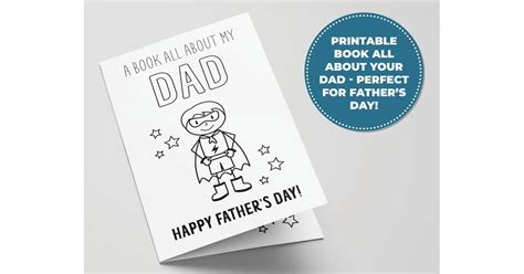 Printable Book For Father S Day The Best Printable Father S Day Cards