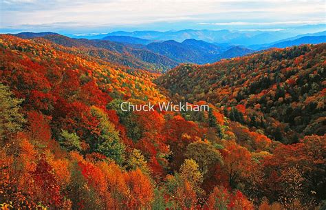 "AUTUMN VALLEY" by Chuck Wickham | Redbubble