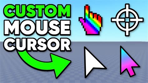 How to make a Custom Mouse Cursor in Roblox Studio - YouTube