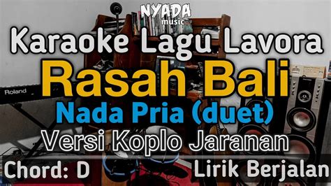 Karaoke Rasah Bali Nada Cowok Duet Versi Koplo Jaranan YouTube