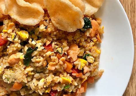 Resep Nasi Goreng Salmon Oleh Muthi Afifah Cookpad