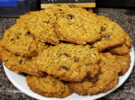 Food For Thought Chewy Oatmeal Raisins Chocolate Chips Cookies