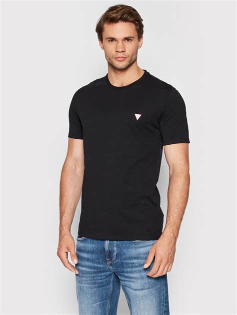 Guess T Shirt M2YI36 I3Z11 Czarny Slim Fit Modivo Pl