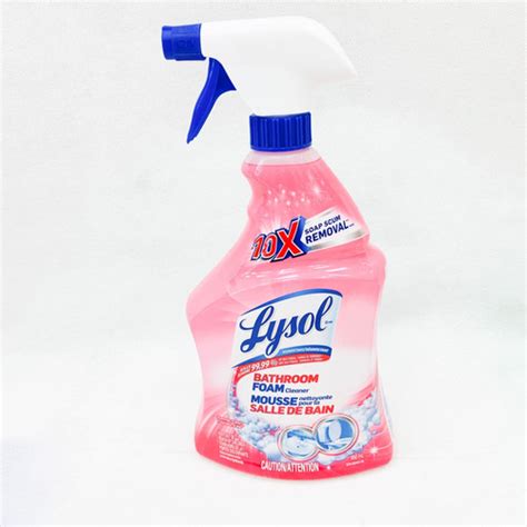 Lysol Nettoyant En Mousse Pour Salle De Bains Marche Newon