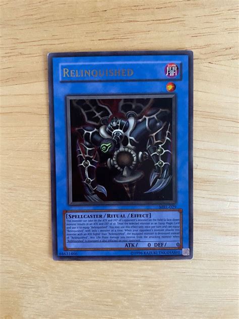 Yugioh Relinquished Magic Ruler Ultra Rare Mrl029 Mp Values Mavin