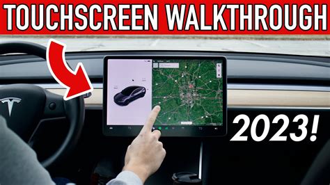 Tesla Touchscreen FULL WALKTHROUGH 2023 IN DEPTH YouTube