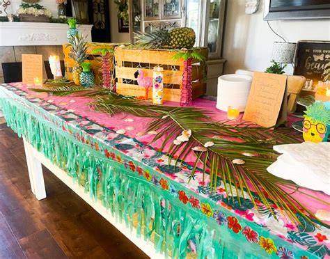 Dollar Tree Luau Party Create Make Decorate With Nikki Luau Party