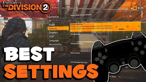 Best Division 2 Console Settings Ps4xbox One Youtube