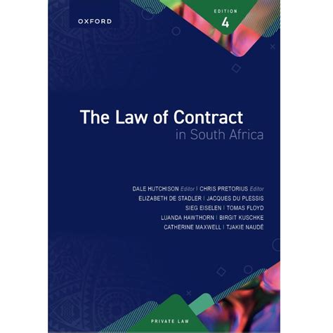 Law Of Contract In South Africa Th Edition Discount Textbooks