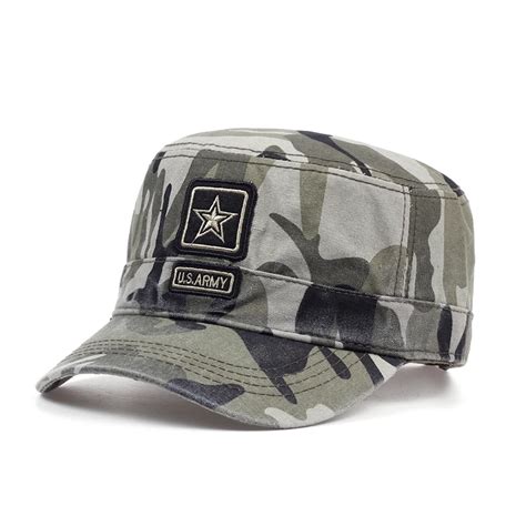 2018 New Brand Cotton Camo Baseball Cap For Men Women Camouflage US