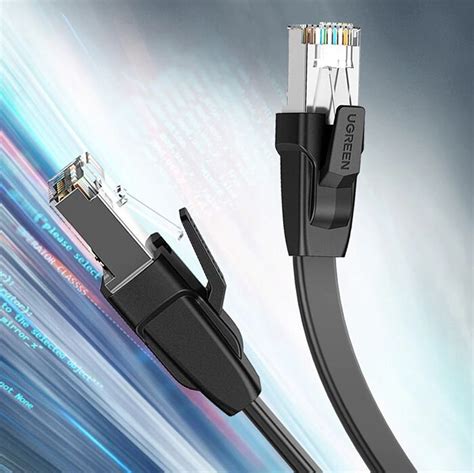 P Aski Kabel Sieciowy Z Metalowymi Wtyczkami U Ftp Ethernet Rj Cat