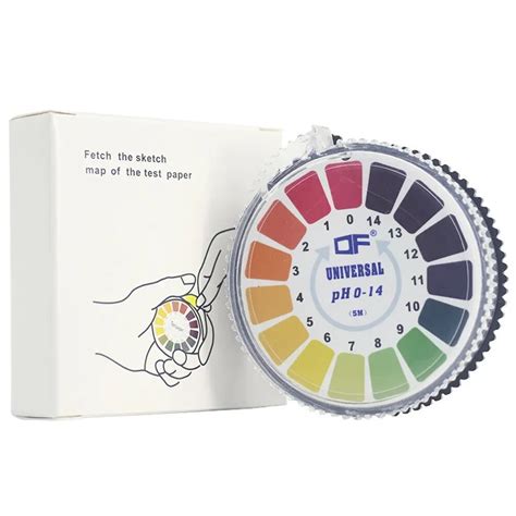 Pcs M Alkaline Acid Indicator Meter Test Paper Roll Ph Meters