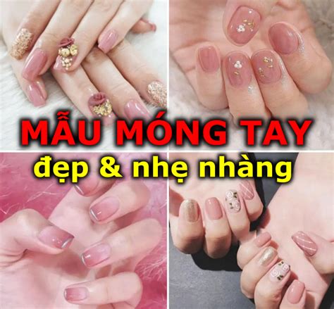 1001 Mẫu móng tay đẹp nhẹ nhàng tôn da cho nàng chơi Tết 2024