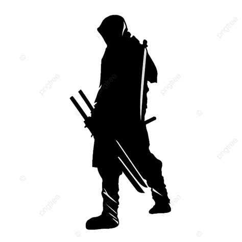 Assassin Female Silhouette Png Transparent Assassin Silhouette Vector