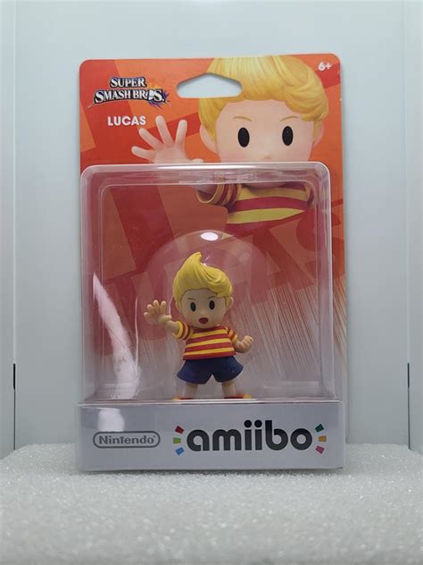 Lucas New Item Box And Manual Amiibo