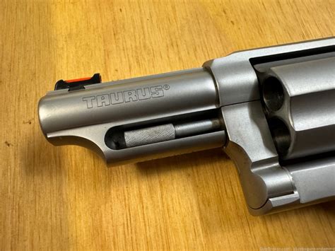 Taurus Judge 45lc410 Stainless 3” With Crimson Trace Grip Laser Revolvers At