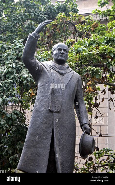 The Statue Of The 27th Chilean President Jorge Alessandri Rodriguez In